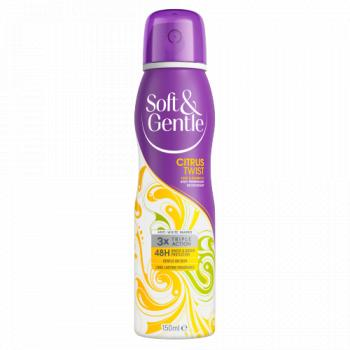 Buy Soft&Gentle Citrus Twist 150ml - Premium Quality Toiletries Online - Product Image Buy Soft&Gentle Citrus Twist 150ml - Premium Quality Toiletries Online - Product Image